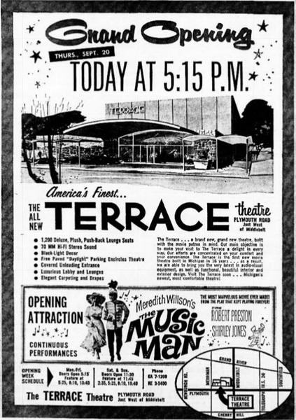 Terrace Cinema 4 - 1962-09-20 Ad
